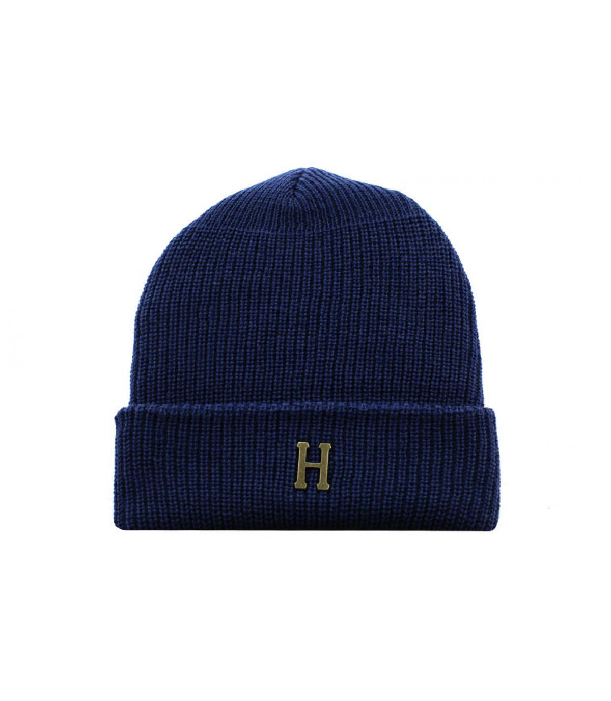 Brass H Military Beanie navy Huf Brass H Military Beanie navy Huf